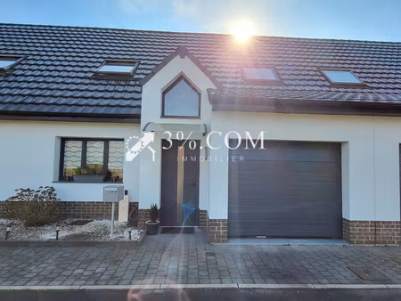 3 chambres  jardin & garage sans travaux !!