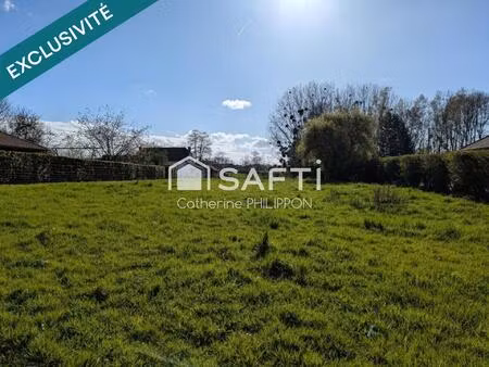 très beau terrain constructible situé à bousies