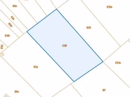 lot 4 : terrain agricole