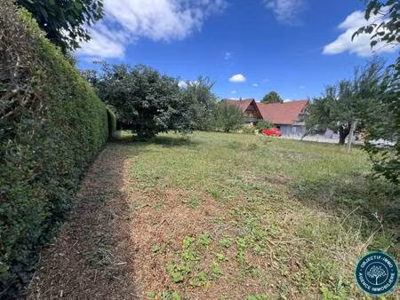 terrain constructible à vendre