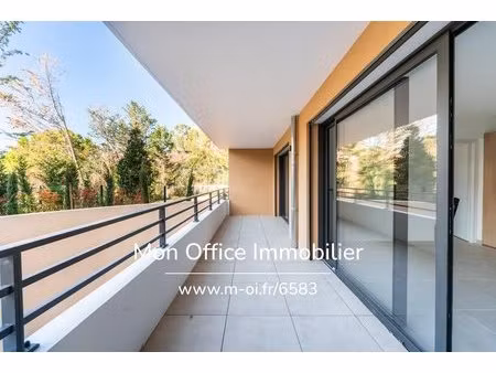 référence : 6583-abo. - appartement neuf et lumineux  2 pièces  terrasse + parking...