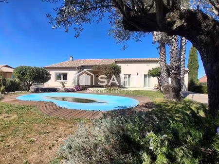 plain-pied- 60 m² séjour - 4 suites parentales -