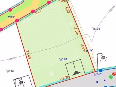 terrain 495 m² landudec