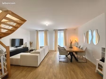 à louer sur saint-witz - maison t4 avec jardin