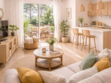 3 pieces traversant - parc bordelais – 2 terrasses & parking