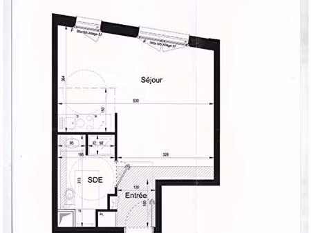 appartement nanterre - 1 pièce(s) - 30 m2