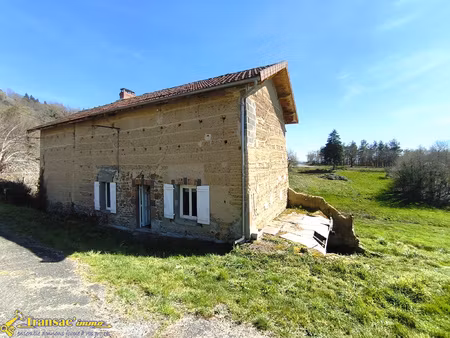 à escoutoux  ensemble immobilier comprenant 2 maisons à réno