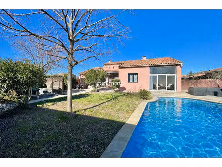 lançon-provence - maison de type 5 - 120m² / 500m²