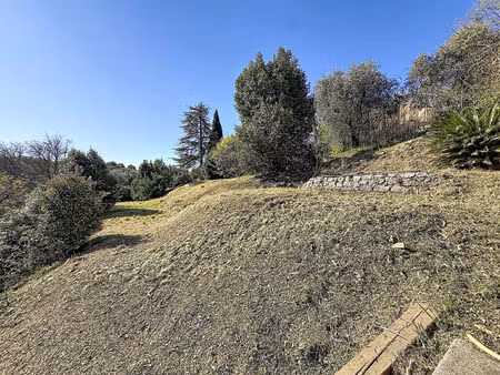 a vendre - terrain grasse saint jacques - 2925 m² - possibilité de division