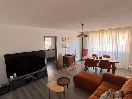 f3 80m² rénové – balcon – cave– 2 ch – pfastatt