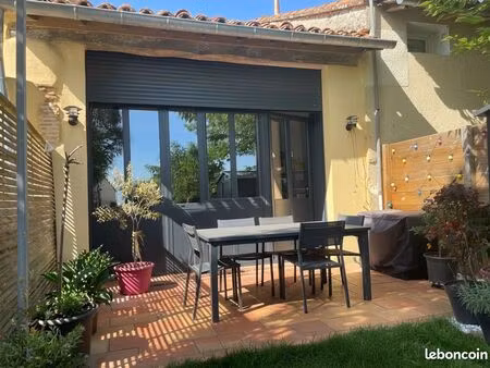 maison de village t4 rénovée avec terrasse + parking – montgaillard-lauragais