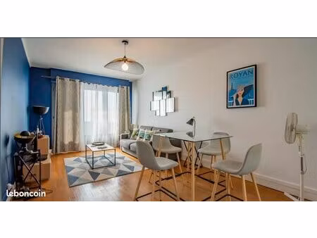 t2 meublé 43 m² – royan centre – proche plage