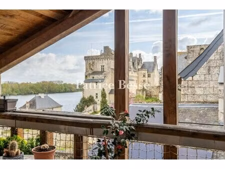 à montsoreau  une maison réinventée par un architecte du patrimoine  sa loggia et son...