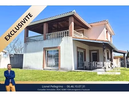 fonsorbes  centre ville  maison 5 pièces sur 610 m2 de terrain