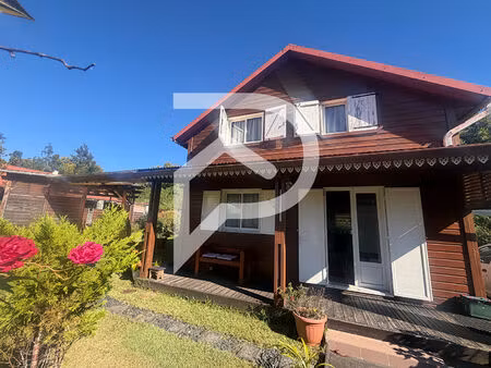 chalet f4 au coeur de la plaine des palmistes