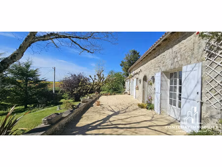 maison en pierres  3 ch  5 000 m² de terrain  piscine couverte