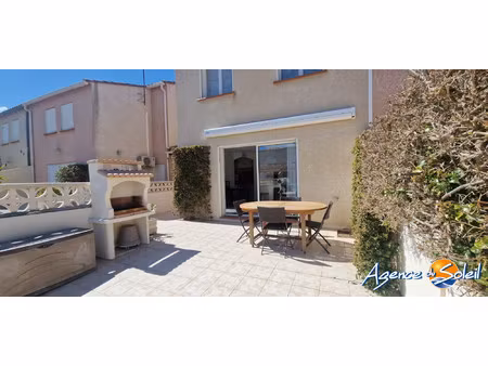 belle villa à canet plage sud avec parking