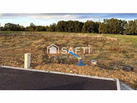 vente terrain 1073 m² fabas (82170)