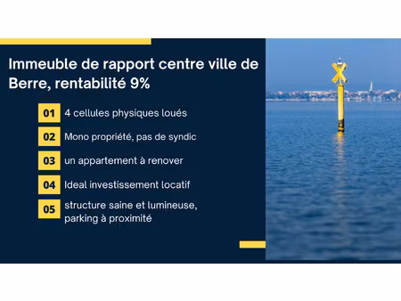 immeuble 7 pièces - 210 m²