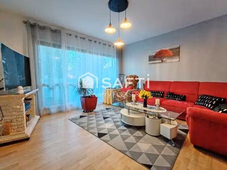 à vendre – appartement 4 pièces lumineux avec garage à beaumont-sur-oise