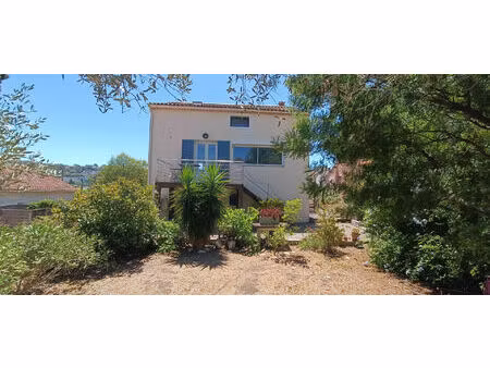 ** vue mer ** haut de villa avec terrasse & jardin ** saint mandrier sur mer (83430) **