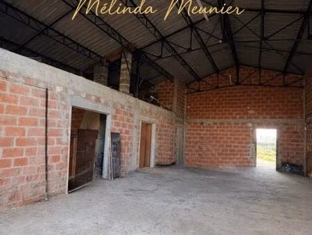 hangar + maison avec fort potentiel – axe passant proche marmande