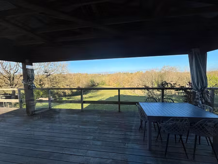 maison fabas 5 pièce(s) 10000m² terrain vue campagne