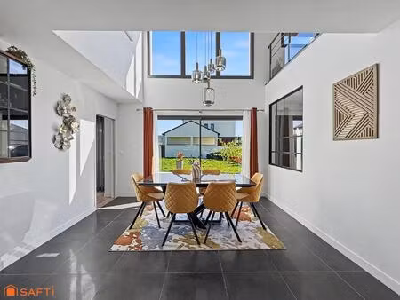 maison contemporaine 2024  effet cathédrale  plein sud