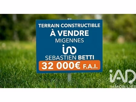 vente terrain à bâtir 567 m²