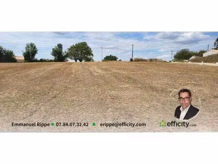 terrain constructible viabilisé à vendre