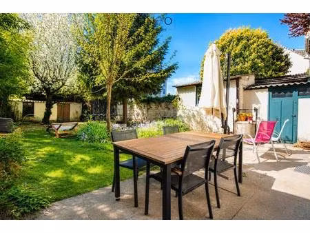 exclusivite - choisy le roi - quartier mairie - maison 5 pieces - jardin - garage