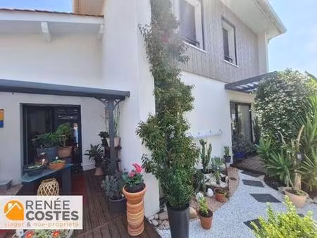 vente en nue propriété - f76-h80 ans - anglet (64600)