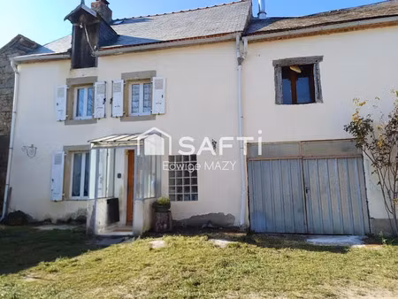 vente maison 4 pièces 95 m² à rougnat (23700)  63 500 €