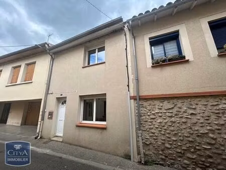 location maison 3 pièces 78m² pamiers 09100