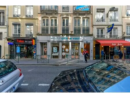 achat local commercial 110m² lyon 2ème