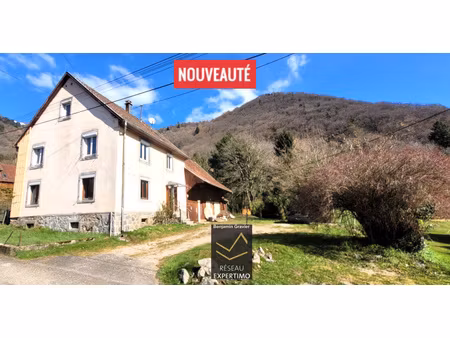 maison + grange à rénover sur un terrain de 13.63 ares ensoleillé et au calme
