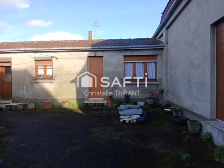 vente maison 5 pièces 121 m² à camblain-châtelain (62470)  117 100 €