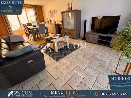 vente maison 5 pièces 96.59 m² à mericourt (62680)  144 900 €