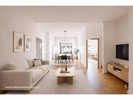 joyau brut - appartement t3 de 74m2 - terrasse 30m2 - 13007 saint victor