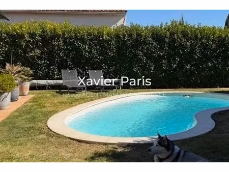 puyricard – maison 3 chambres – piscine – terrain 612 m² – garage