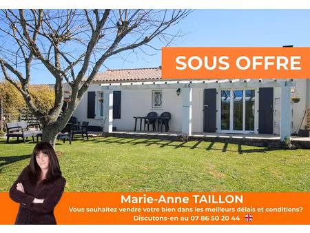 vente maison 4 pièces 89 m² à saint-thomas-de-conac (17150)  195 000 €