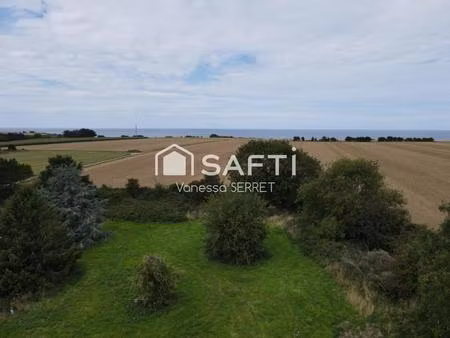 terrain constructible 1499m2 saint laurent sur mer