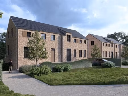 hoogwaardig afgewerkte halfvrijstaande nieuwbouwwoning op een perceel van 8a42ca te as!