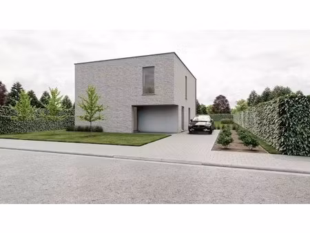 nieuwbouwwoning  open bebouwing  3 slpk  14a 53ca  rustig gelegen te kermt