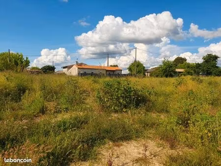 terrain 601 m² pugnac