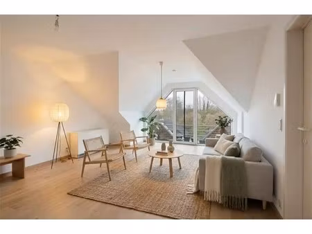 lichtijke penthouse met terras en garagebox