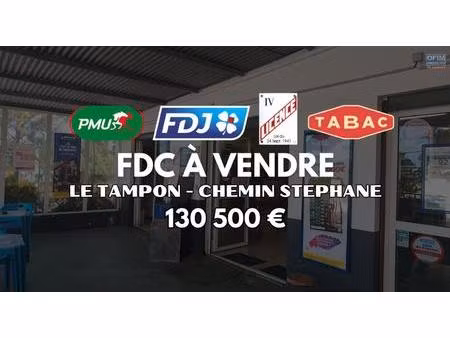 à vendre – loto pmu bar tabac + multi-exploitation au tampon | 130 500€
