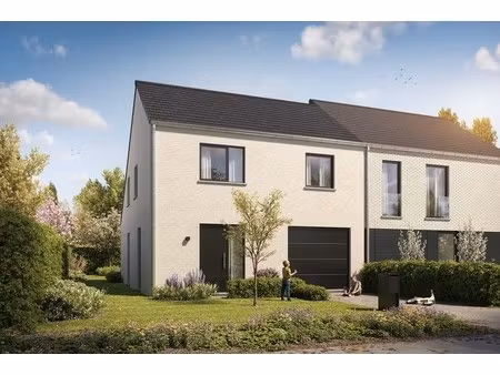 energiezuinige halfopen nieuwbouwwoningen met inpandige garage in moorslede!