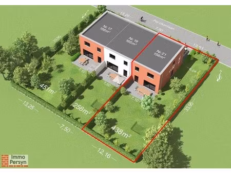 ruime halfopen nieuwbouwwoning met tuin in de perzikenlaan