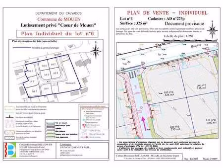 vente terrain à mouen (14790) : à vendre / mouen